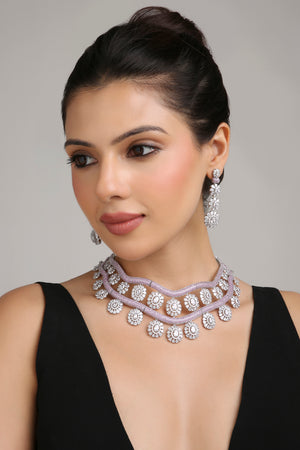 Cz Necklace 08622