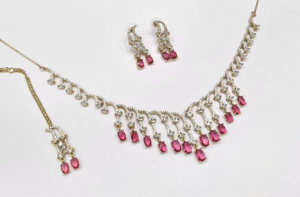 Cz Necklace 11112