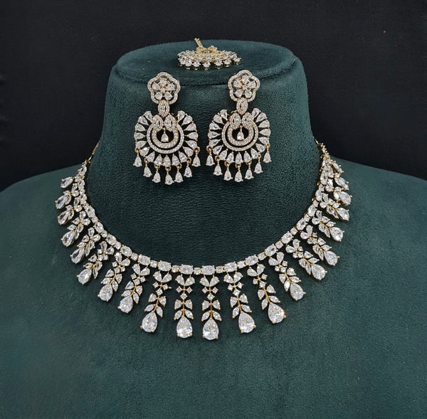 Cz Necklace 10256
