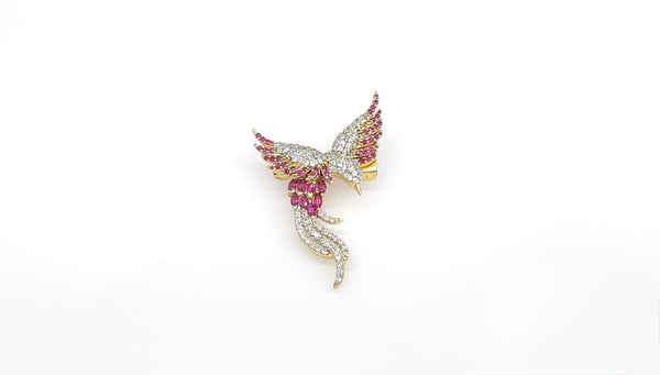 Pakshi brooch 11437