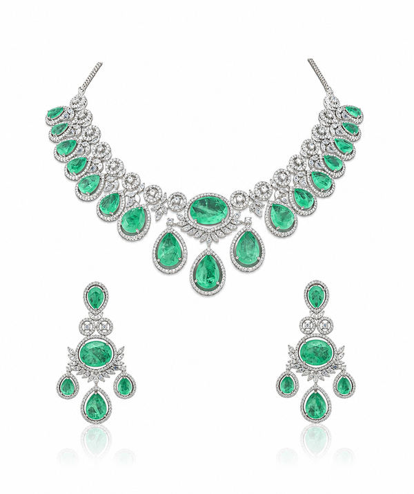 Cz Necklace 10638