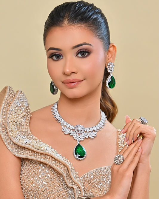 Cz necklace 03835