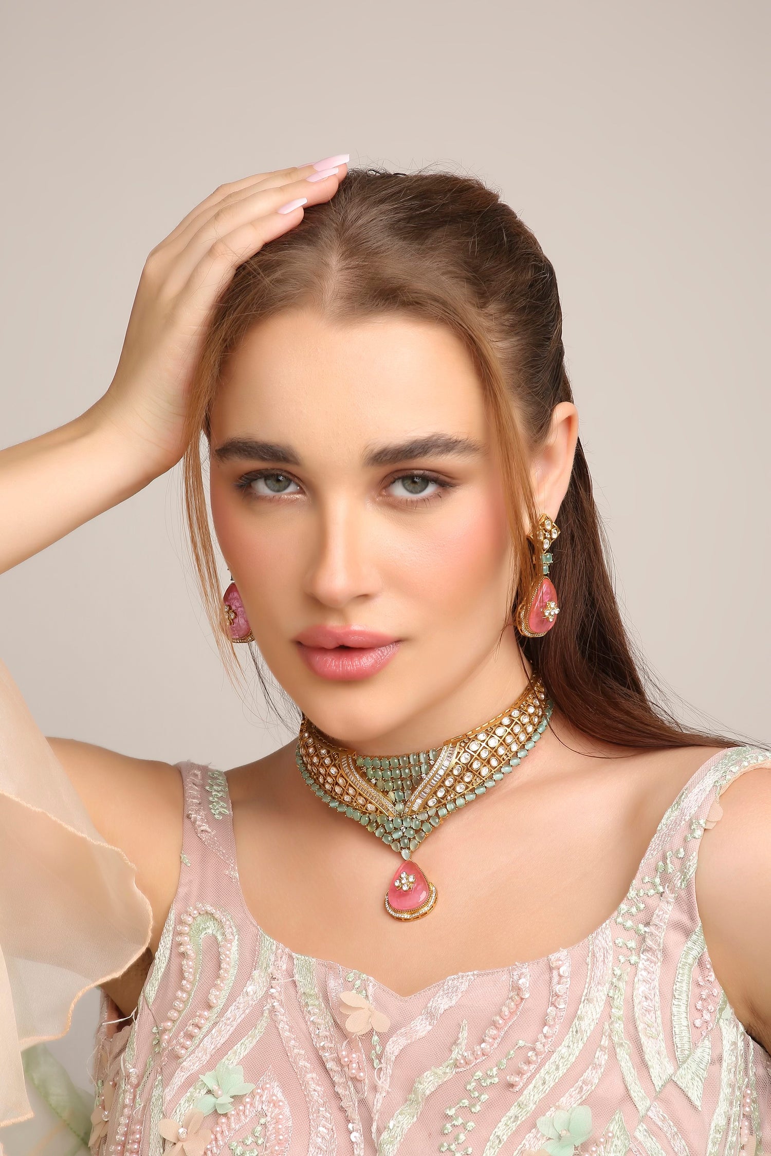 Moissanite Necklace 08916