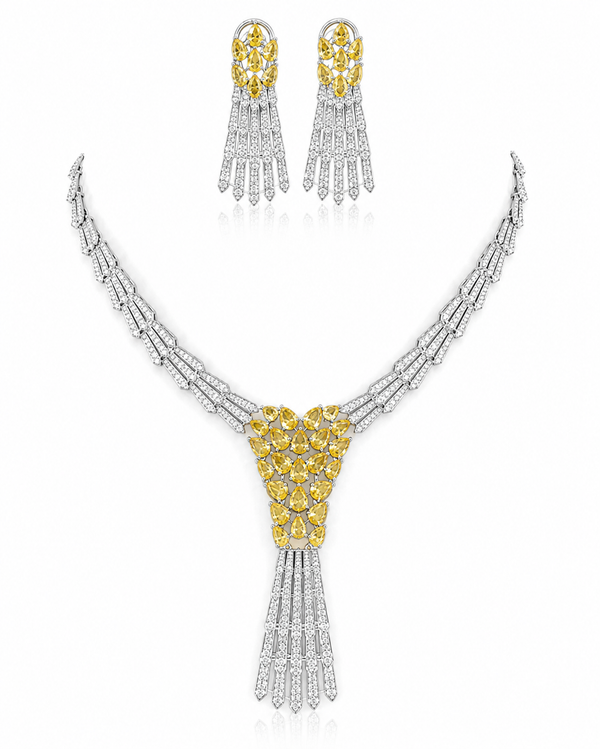 Cz Necklace 10105