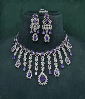Cz Necklace 09327