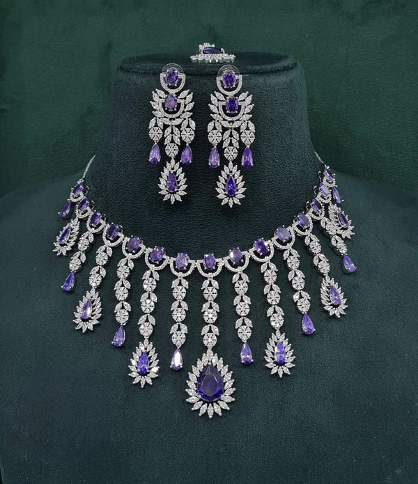 Cz Necklace 09327