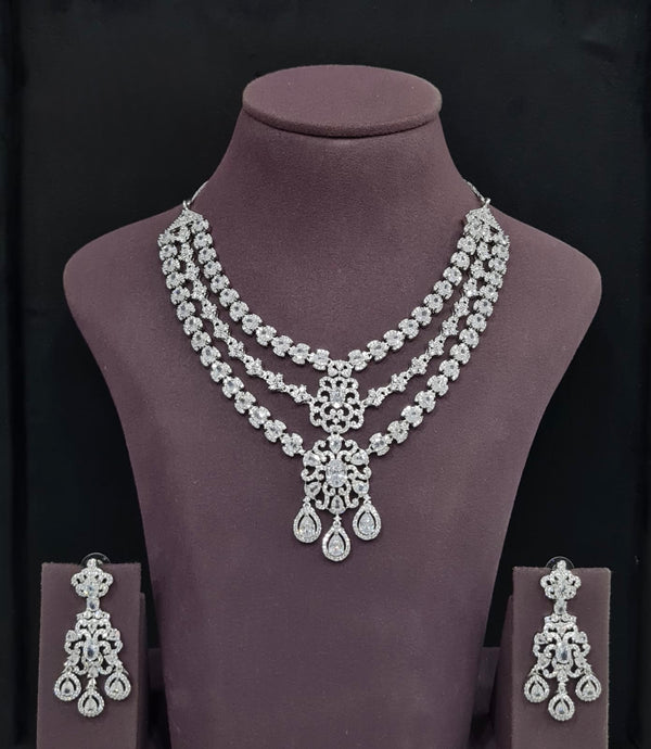 Cz Necklace 11113