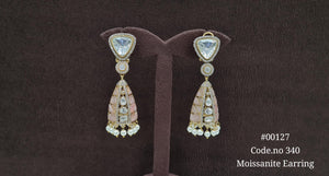 Kundan earrings 00127
