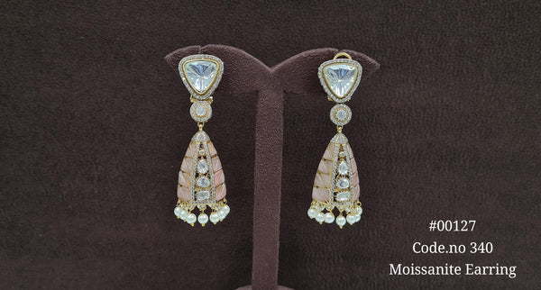 Kundan earrings 00127