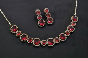 Cz Necklace 11108