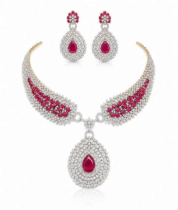 Cz Necklace 10099
