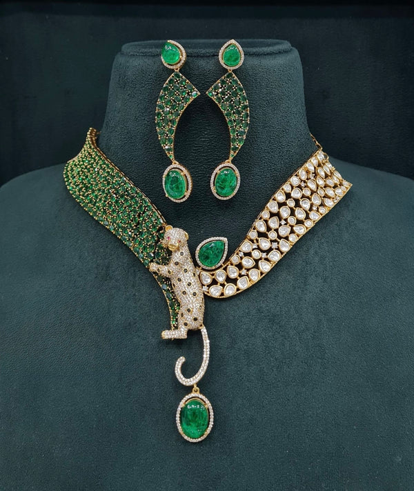 Kundan Necklace 08218