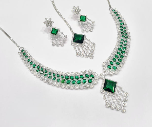 Cz Necklace 09425