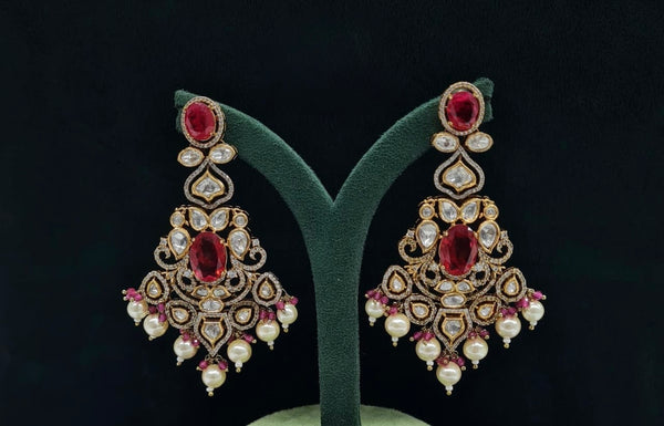 Kundan Earrings 06246