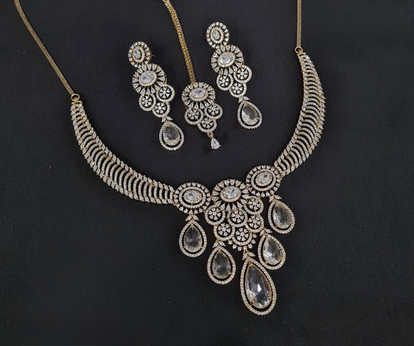 Cz Necklace 10257