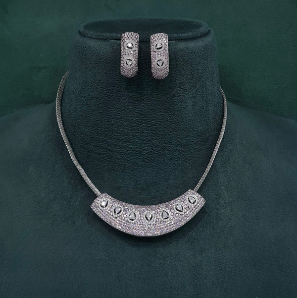 Cz Necklace 10107