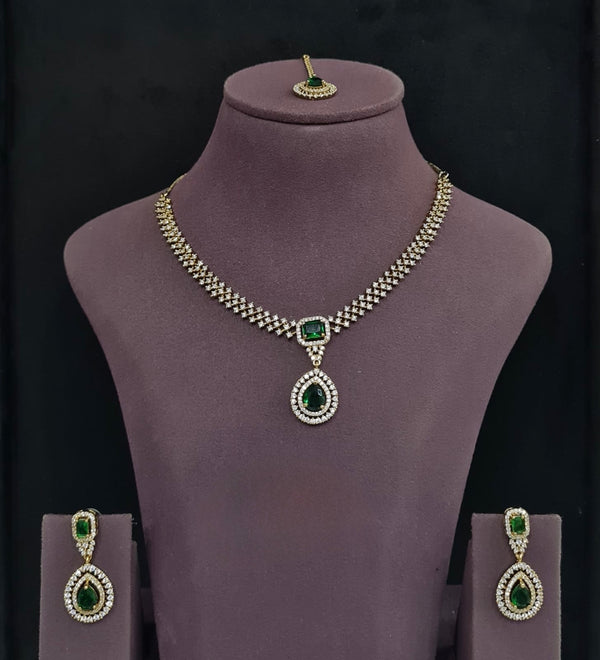 Cz Necklace 11342