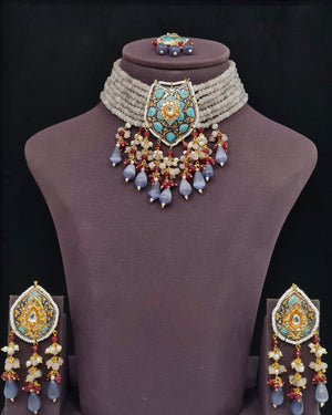 Meenakari Necklace 10749