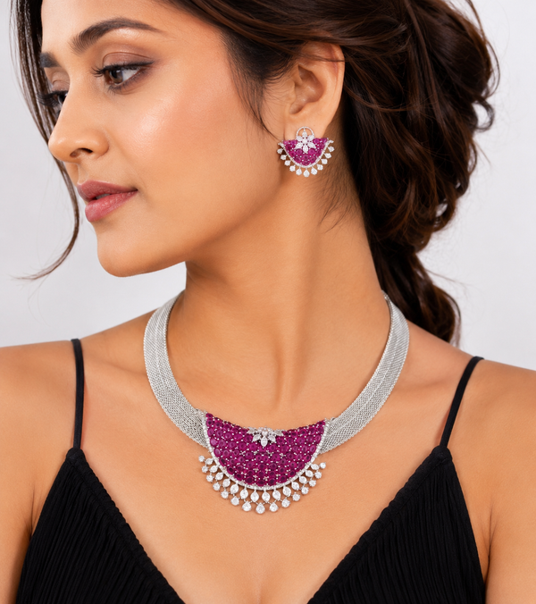Cz Necklace 08963