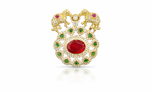Kundan Brooch 11444