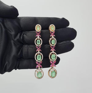 Cz Earrings 10253