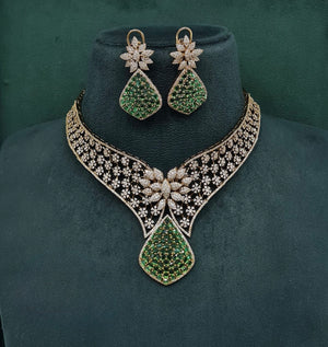 Cz Necklace 10138
