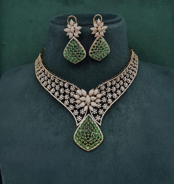 Cz Necklace 10138