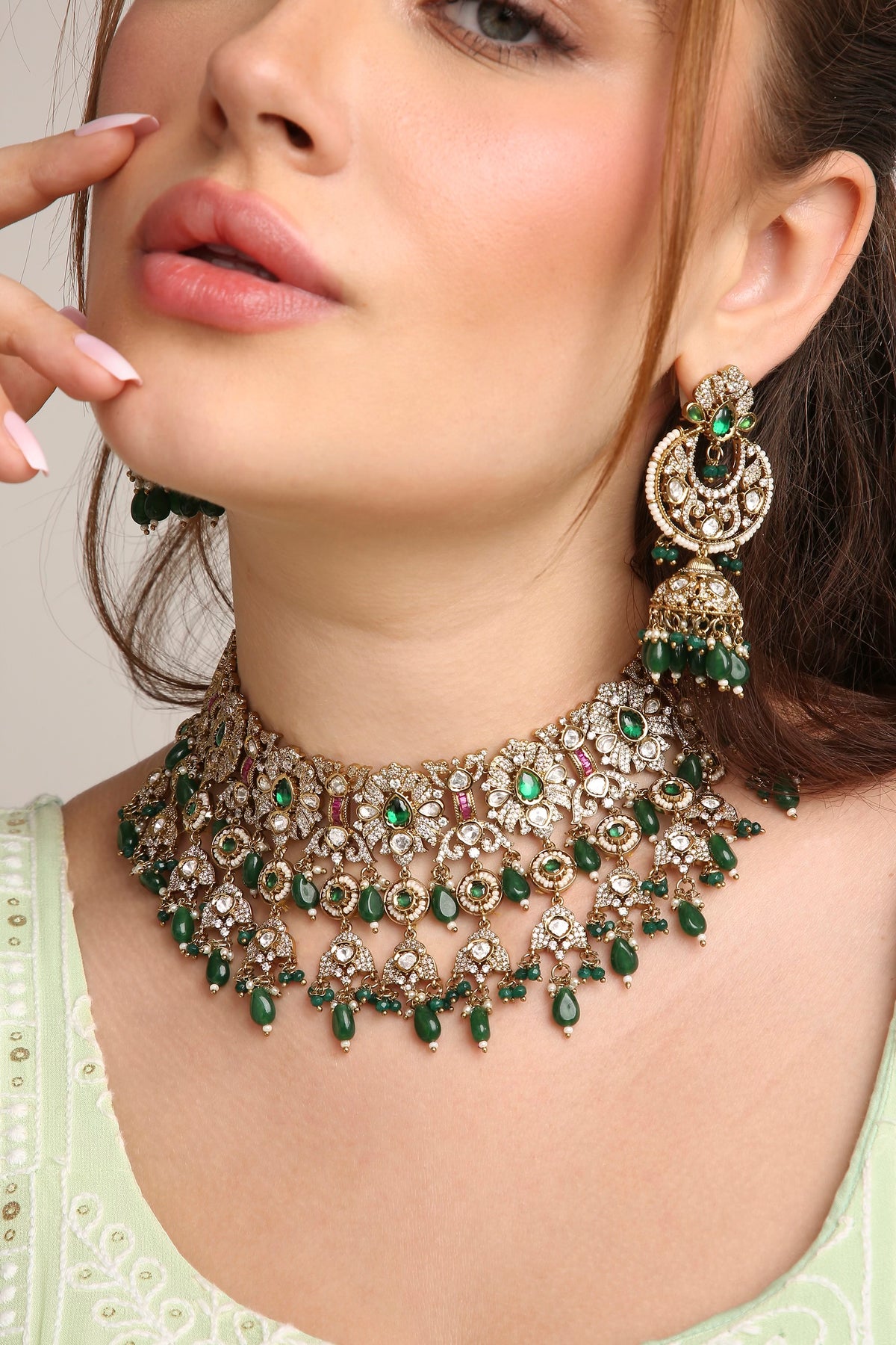 Kundan Necklace 07948