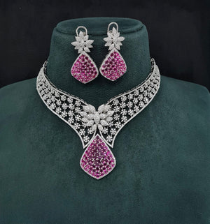 Cz Necklace 10138