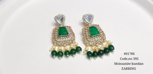 Kundan earrings 01786