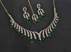 Cz Necklace 10640