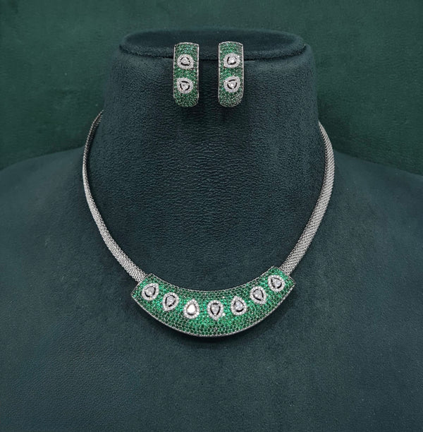 Cz Necklace 10107