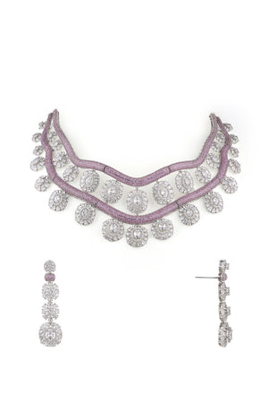 Cz Necklace 08622