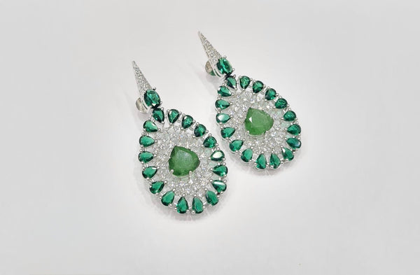 Cz Earrings 08545