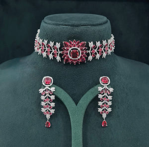 Cz Necklace 07611