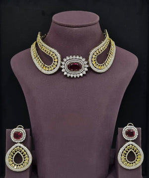 Cz Necklace 11115