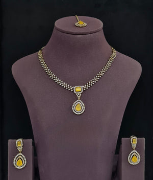 Cz Necklace 11342