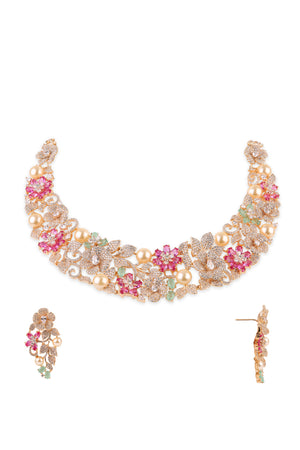 Cz Necklace 09071