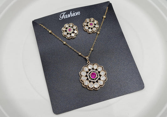 Kundan Pendant sets 00062