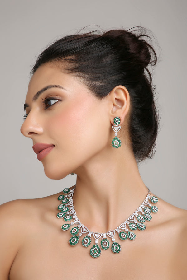 Cz Necklace 07586