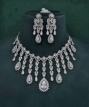 Cz Necklace 09327