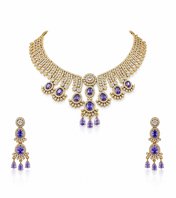 Cz Necklace 11109