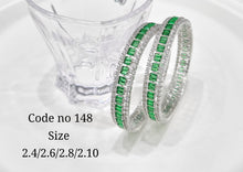 Load image into Gallery viewer, AMERICAN DIAMOND BANGLES 00211