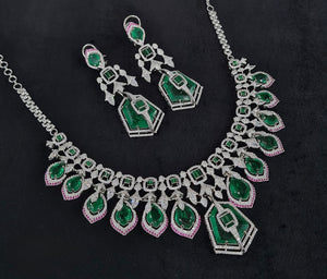 Cz Necklace 10585