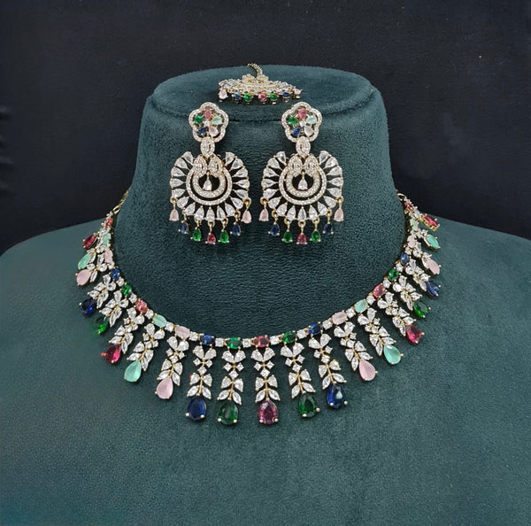 Cz Necklace 10256