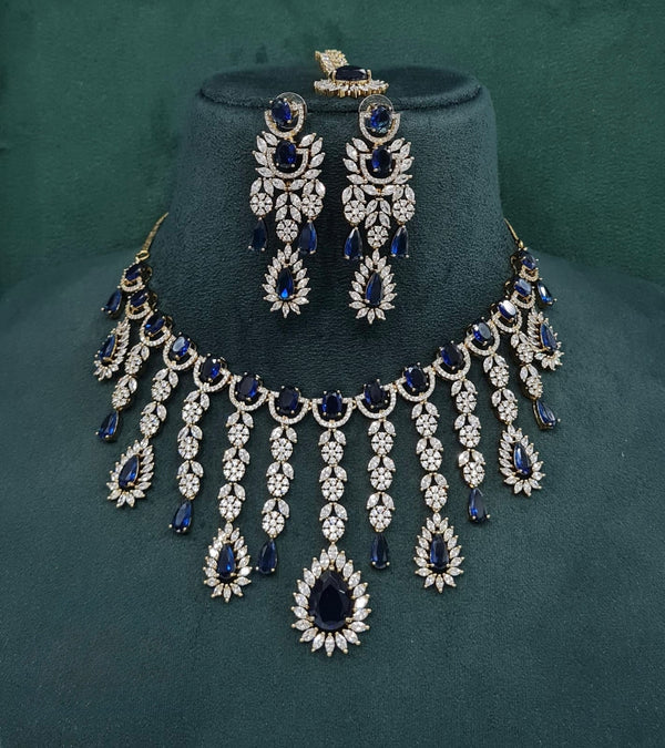 Cz Necklace 09327