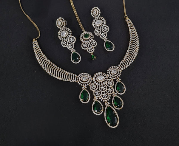 Cz Necklace 10257