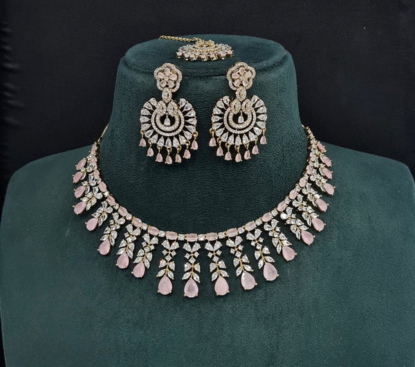 Cz Necklace 10256