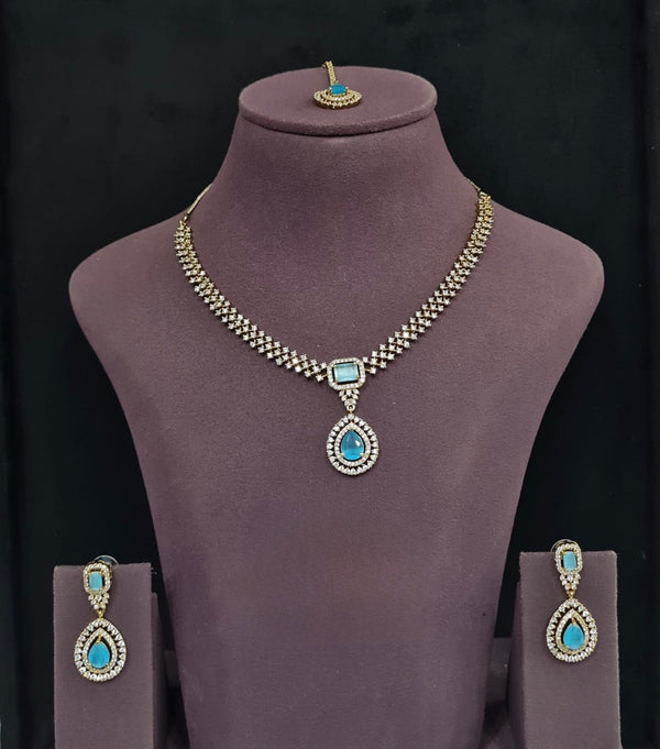 Cz Necklace 11342