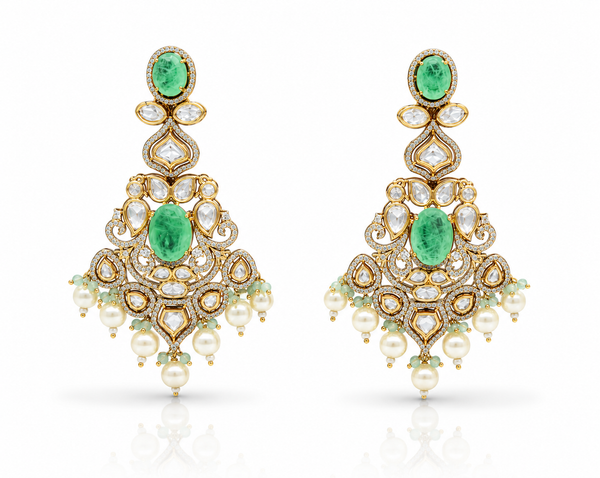 Kundan Earrings 06246